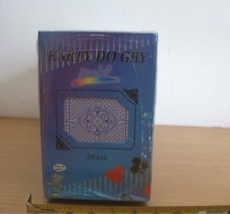 Karty do gry 24szt.x 20kpl | KA-004H Karty do gry 24szt.x 20kpl | KA-004H