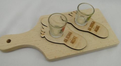 Deska "na jedną i drugą nóżkę" 23 x 10 cm Deska "na jedną i drugą nóżkę" 23 x 10 cm