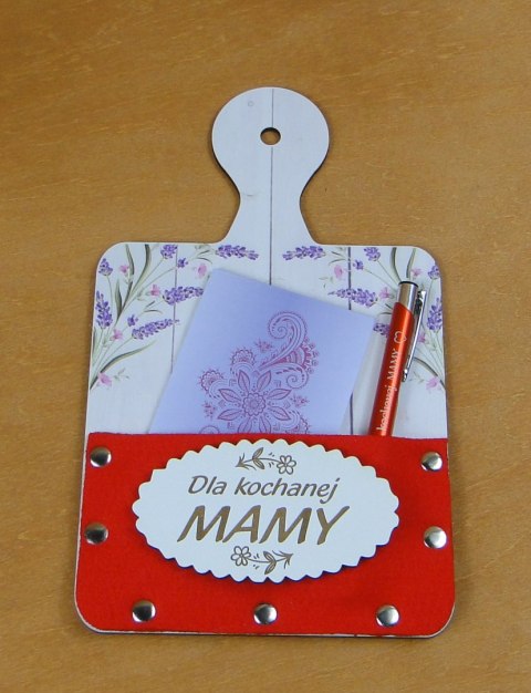 Deska z kieszonką Dla Mamy 25 x 15 cm | P1387W2 Deska z kieszonką Dla Mamy 25 x 15 cm | P1387W2