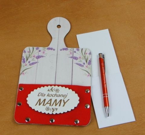 Deska z kieszonką Dla Mamy 25 x 15 cm | P1387W2 Deska z kieszonką Dla Mamy 25 x 15 cm | P1387W2