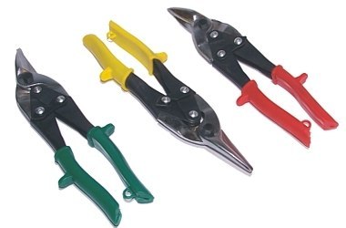 Nożyce do blachy 250mm lewe, prawe, proste zestaw 3 szt. - 635030 Nożyce do blachy 250mm lewe, prawe, proste zestaw 3 szt. - 635030