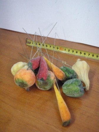 Warzywa ozdobne na piku 12szt. | 228f Warzywa ozdobne na piku 12szt. | 228f
