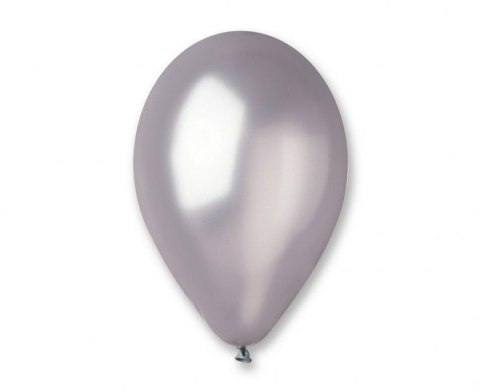 Balony 100szt SREBRNE METALIZOWANE 30 cm GM110/38 Balony 100szt SREBRNE METALIZOWANE 30 cm GM110/38