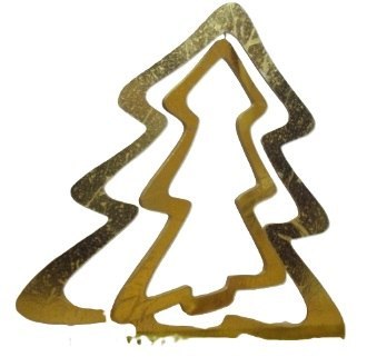 Choinka drewniana 30cm zawieszka 3D Choinka drewniana 30cm zawieszka 3D