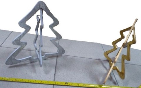 Choinka drewniana 30cm zawieszka 3D Choinka drewniana 30cm zawieszka 3D