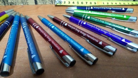 Długopis metalowy 12szt BOŻE NARODZENIE Długopis metalowy 12szt BOŻE NARODZENIE