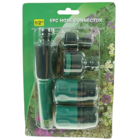 Końcówki do węża ogrodowego 1/2 pistolet 5szt 960050 Końcówki do węża ogrodowego 1/2 pistolet 5szt 960050