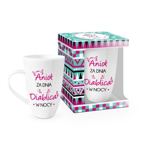 Kubek 400ml ANIOŁ ZA DNIA......ALL ABOUT ME Kubek 400ml ANIOŁ ZA DNIA......ALL ABOUT ME