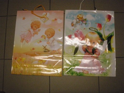Torebki 32x44 ANIOŁEK 12szt. Torebki 32x44 ANIOŁEK 12szt.