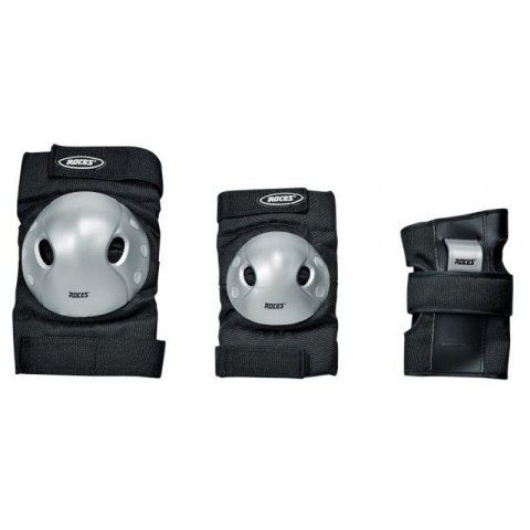 Ochraniacze na łyżworolki Roces Extra Three Pack 301366 01 Ochraniacze na łyżworolki Roces Extra Three Pack 301366 01