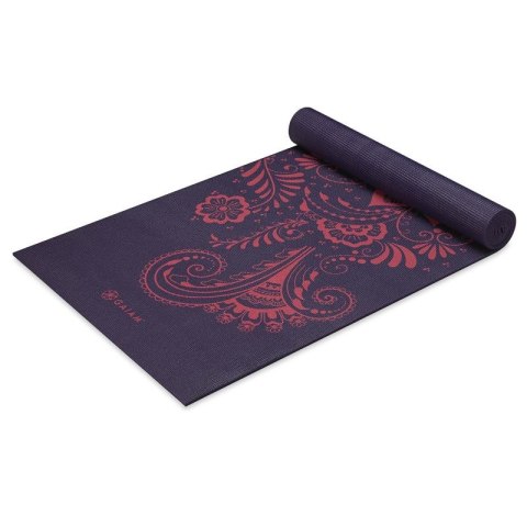 Mata do jogi Gaiam Premium Auabergine Swirl 6mm 62892 Mata do jogi Gaiam Premium Auabergine Swirl 6mm 62892