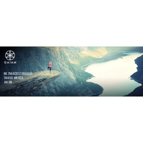 Mata do jogi Gaiam Premium Auabergine Swirl 6mm 62892 Mata do jogi Gaiam Premium Auabergine Swirl 6mm 62892