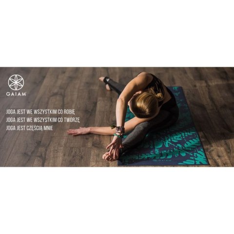 Mata do jogi Gaiam Premium Auabergine Swirl 6mm 62892 Mata do jogi Gaiam Premium Auabergine Swirl 6mm 62892