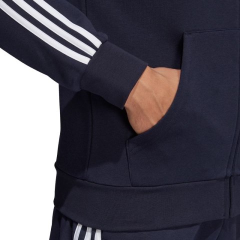 Bluza adidas Essentials 3 Stripes FZ Fleece M DU0475 Bluza adidas Essentials 3 Stripes FZ Fleece M DU0475