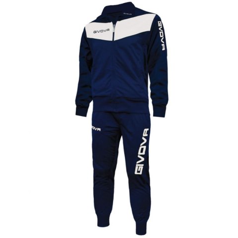 Dres Givova Visa granatowo biały 0403 Dres Givova Visa granatowo biały 0403