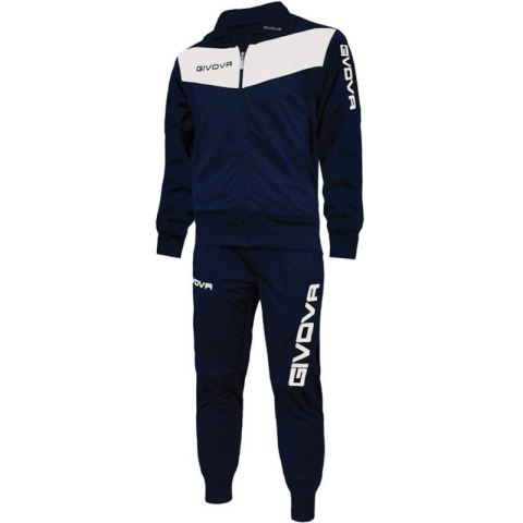 Dres Givova Visa granatowo biały 0403 Dres Givova Visa granatowo biały 0403