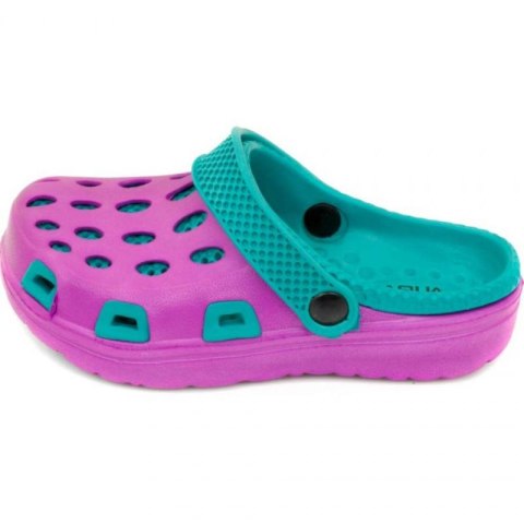 Klapki Aqua-speed Silvi JR kol 09 fioletowo niebieskie Klapki Aqua-speed Silvi JR kol 09 fioletowo niebieskie