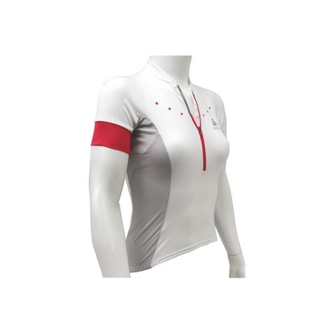 Koszulka Odlo Stand-Up Collar S/S 1/2 Zip Gavia W 410891-10000 Koszulka Odlo Stand-Up Collar S/S 1/2 Zip Gavia W 410891-10000