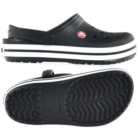 Sandały, klapki Crocs Crocband czarne 11016 Sandały, klapki Crocs Crocband czarne 11016