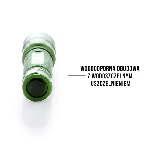 Latarka Macgyver aluminowa z płynną regulacją światła 200 LM 102275 Latarka Macgyver aluminowa z płynną regulacją światła 200 LM 102275