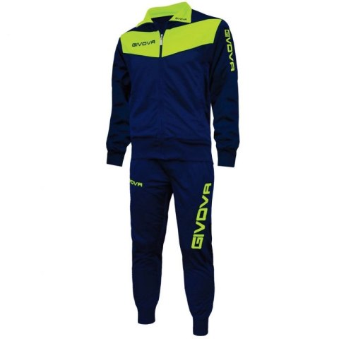 Dres Givova Tuta Visa Fluo TR018F 0419 Dres Givova Tuta Visa Fluo TR018F 0419