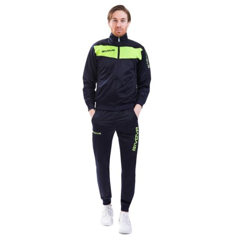 Dres Givova Tuta Visa Fluo TR018F 0419 Dres Givova Tuta Visa Fluo TR018F 0419