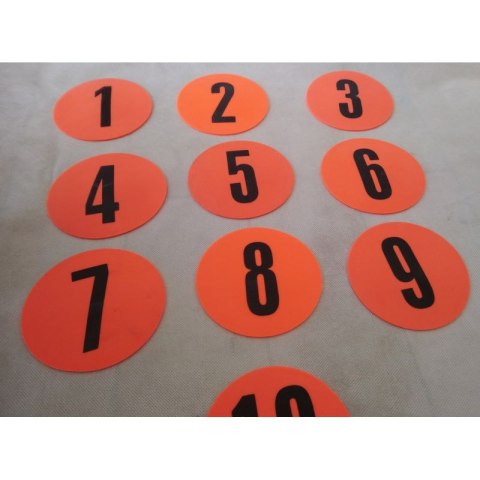 Znaczniki pola płaskie numerowane 1-10 Yakimasport 100326 Znaczniki pola płaskie numerowane 1-10 Yakimasport 100326