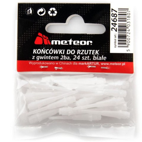 Końcówki do darta Meteor 24 szt. Końcówki do darta Meteor 24 szt.