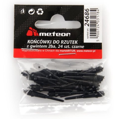 Końcówki do darta Meteor 24 szt. Końcówki do darta Meteor 24 szt.