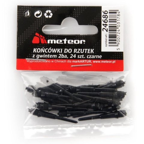 Końcówki do darta Meteor 24 szt. Końcówki do darta Meteor 24 szt.