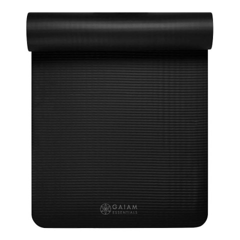 Mata Fitness Gaiam 10 mm z paskiem Mata Fitness Gaiam 10 mm z paskiem