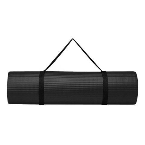 Mata Fitness Gaiam 10 mm z paskiem Mata Fitness Gaiam 10 mm z paskiem