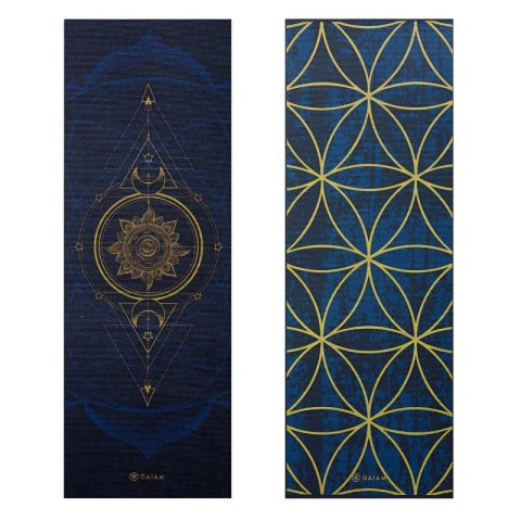Mata do jogi dwustronna Gaiam Sun and Moon 6mm 63419 Mata do jogi dwustronna Gaiam Sun and Moon 6mm 63419