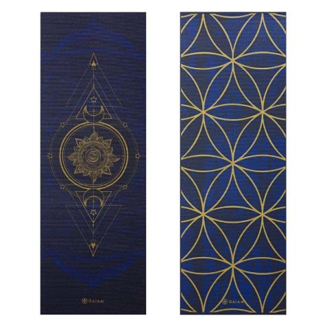 Mata do jogi dwustronna Gaiam Sun and Moon 6mm 63419 Mata do jogi dwustronna Gaiam Sun and Moon 6mm 63419