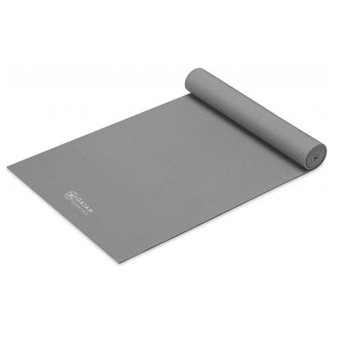 Mata do jogi z paskiem GAIAM essentials 6mm 63317 Mata do jogi z paskiem GAIAM essentials 6mm 63317