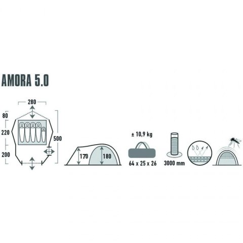 Namiot High Peak Amora 5 11576 Namiot High Peak Amora 5 11576