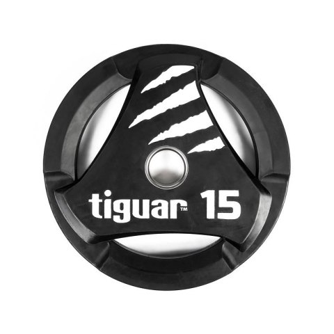 Talerz olimpijski tiguar PU 15 kg TI-WTPU01500 Talerz olimpijski tiguar PU 15 kg TI-WTPU01500