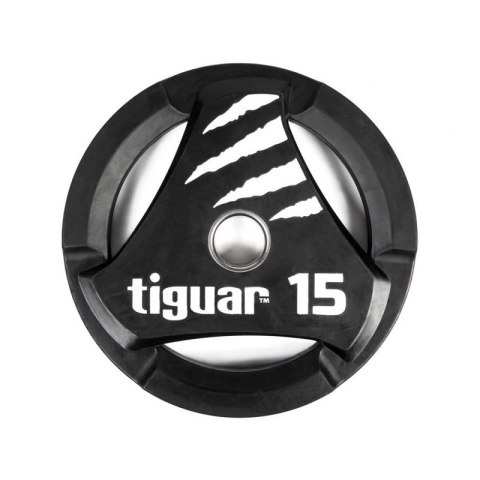 Talerz olimpijski tiguar PU 15 kg TI-WTPU01500 Talerz olimpijski tiguar PU 15 kg TI-WTPU01500