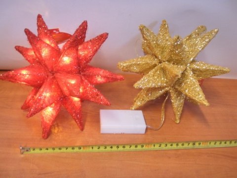 Gwiazda świecąca 20cm na baterie | CSA042 Gwiazda świecąca 20cm na baterie | CSA042
