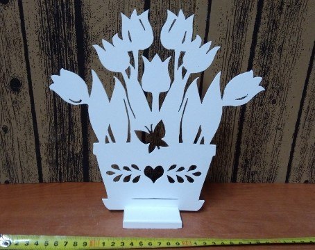 Ozdobny stojak KWIAT 25cm Ozdobny stojak KWIAT 25cm