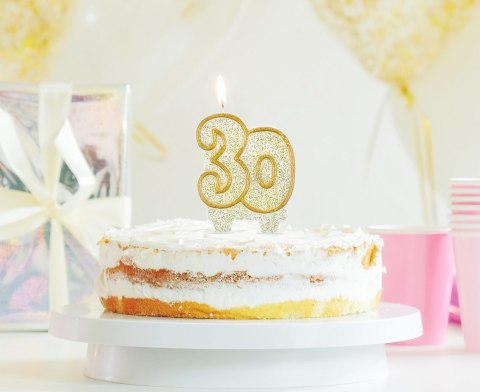 Świeczka urodzinowa ''30'' SF-CZ30 Świeczka urodzinowa ''30'' SF-CZ30