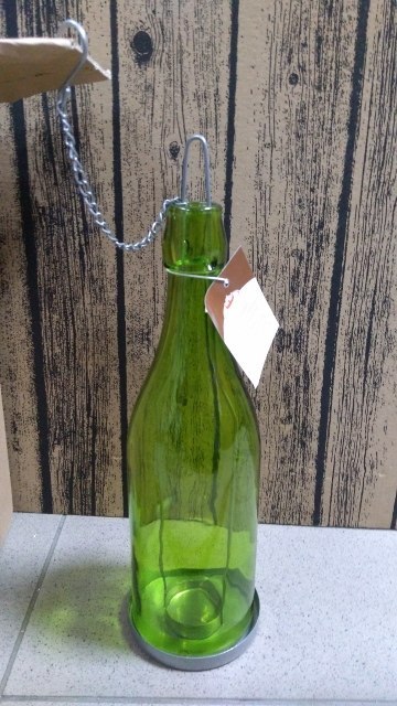 Świecznik na tea light 6szt BUTELKA 31cm Świecznik na tea light 6szt BUTELKA 31cm