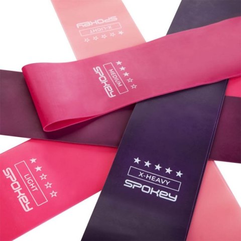 Zestaw gum do ćwiczeń Spokey 5 szt. 928944 Zestaw gum do ćwiczeń Spokey 5 szt. 928944