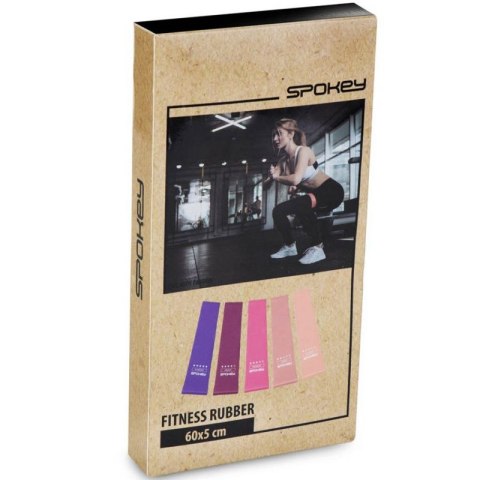 Zestaw gum do ćwiczeń Spokey 5 szt. 928944 Zestaw gum do ćwiczeń Spokey 5 szt. 928944