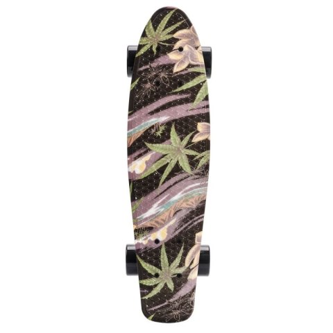 Deskorolka Meteor Flowers Black 22606 Deskorolka Meteor Flowers Black 22606
