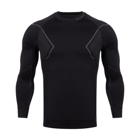 Koszulka termoaktywna Alpinus Active Base Layer czarno-szara M GT43189 Koszulka termoaktywna Alpinus Active Base Layer czarno-szara M GT43189