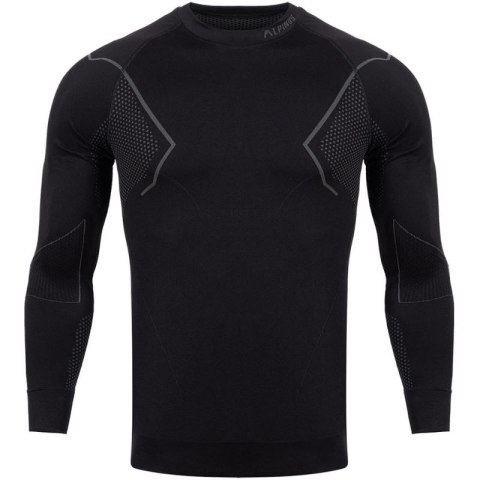 Koszulka termoaktywna Alpinus Active Base Layer czarno-szara M GT43189 Koszulka termoaktywna Alpinus Active Base Layer czarno-szara M GT43189