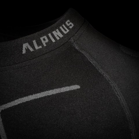 Koszulka termoaktywna Alpinus Tactical Base Layer czarno-szara M GT43219 Koszulka termoaktywna Alpinus Tactical Base Layer czarno-szara M GT43219