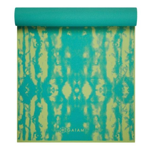 Mata do Jogi dwustronna GAIAM Turquoise Lotus 6 MM 62344 Mata do Jogi dwustronna GAIAM Turquoise Lotus 6 MM 62344