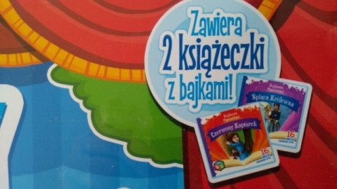 Bajkowy teatrzyk CZERWONY KAPTUREK / ŚPIĄCA KRÓLEWNA Bajkowy teatrzyk CZERWONY KAPTUREK / ŚPIĄCA KRÓLEWNA
